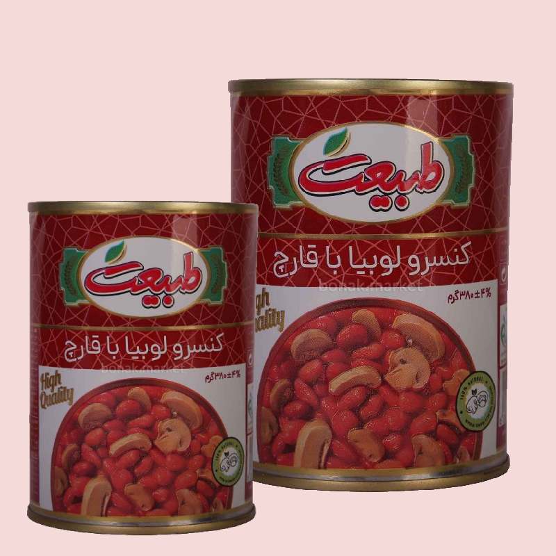 خرید کنسرو لوبیا طبیعت + قیمت فروش استثنایی