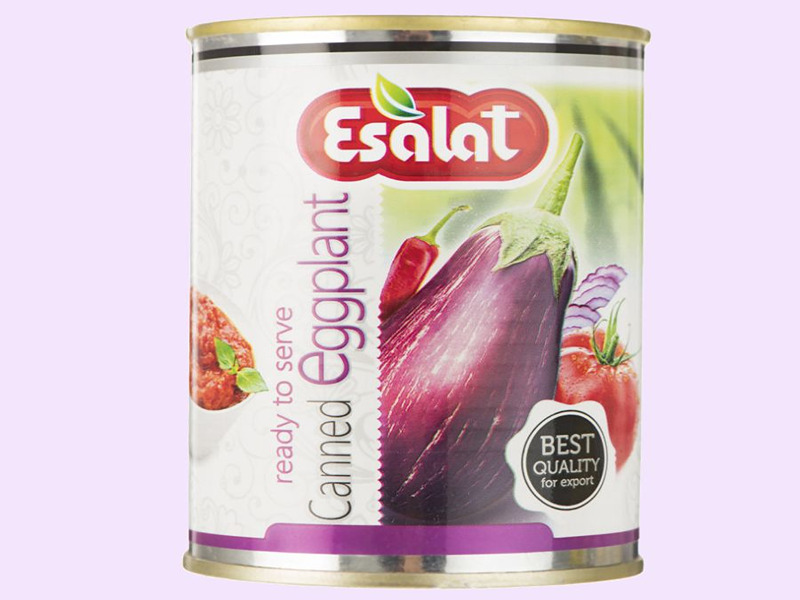 فروش کنسرو خوراک بادمجان اصالت + قیمت خرید به صرفه