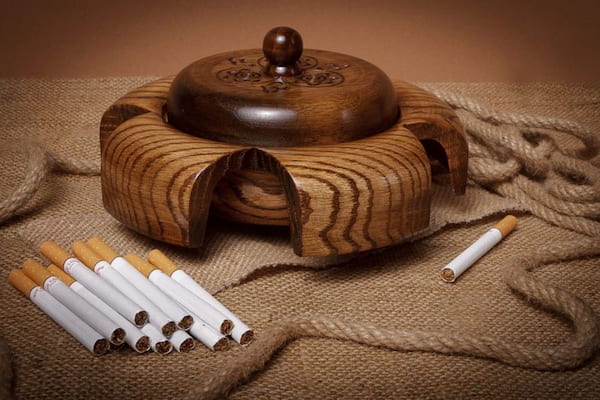 فروش زیر سیگاری چوبی دست ساز + قیمت خرید به صرفه