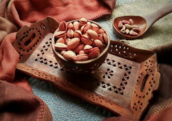 خرید پسته اکبری شور زعفرانی + قیمت عالی باکیفیت