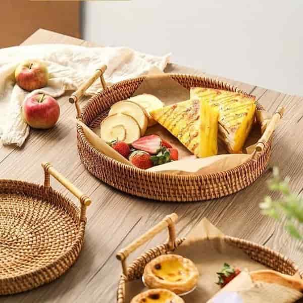 فروش سینی حصیری وارداتی + قیمت خرید به صرفه