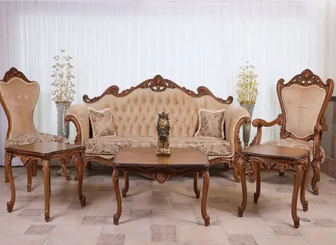خرید و فروش مبل سلطنتی کلاسیک با شرایط فوق العاده