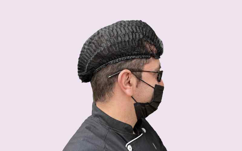 قیمت خرید کلاه یکبار مصرف مشکی با فروش عمده