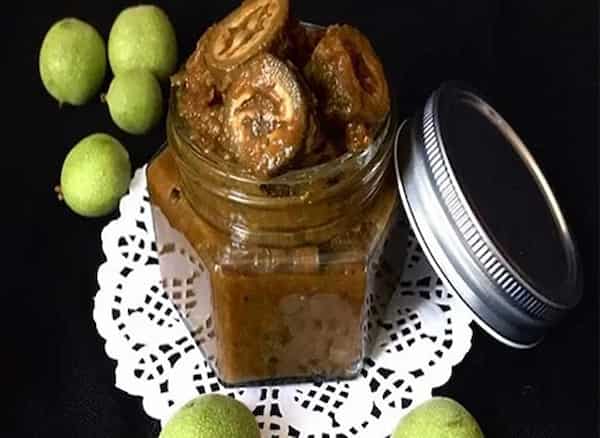 قیمت خرید ترشی گردو شیراز عمده به صرفه و ارزان