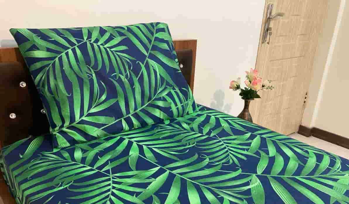 قیمت خرید پارچه ملحفه ای سبز با فروش عمده