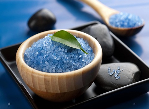 قیمت سنگ نمک ابی رنگ + خرید استثنایی