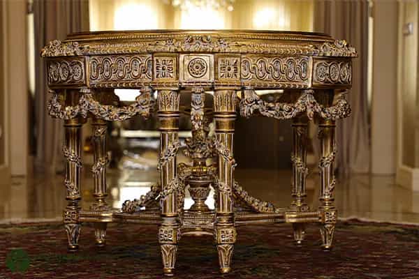 قیمت میز عسلی سلطنتی چوبی + خرید باور نکردنی