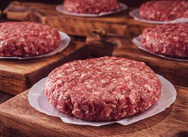خرید و قیمت همبرگر منجمد گوشتیران + فروش صادراتی
