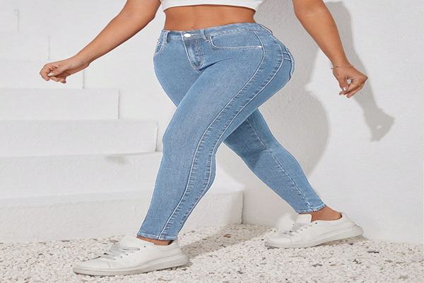قیمت شلوار جین زنانه شیک با کیفیت ارزان + خرید عمده