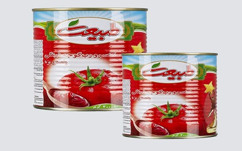 قیمت خرید رب گوجه فرنگی طبیعت ۸۰۰ گرمی عمده به صرفه و ارزان