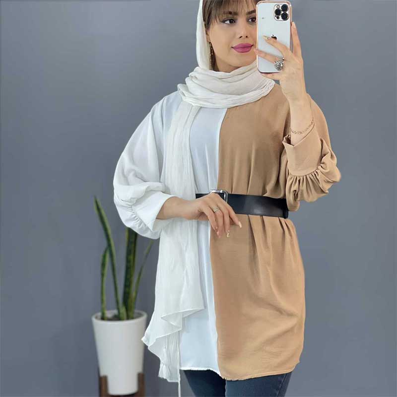 خرید تونیک شلوار ابروبادی بلند + قیمت فروش استثنایی