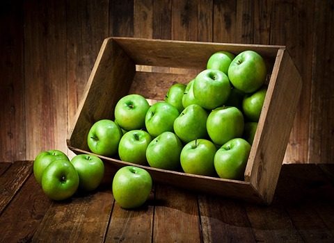 قیمت سیب سبز ریز با کیفیت ارزان + خرید عمده
