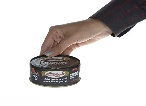 قیمت خرید کنسرو ماهی دودی طبیعت + فروش ویژه