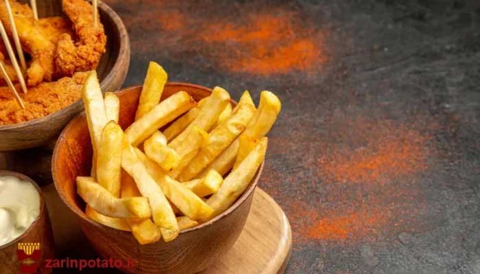 قیمت سیب زمینی سرخ کرده با زردچوبه + خرید باور نکردنی