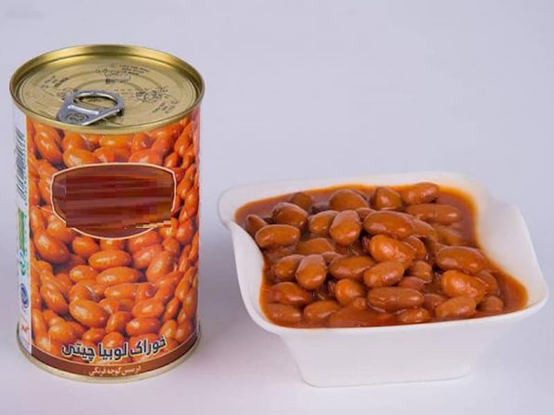 قیمت کنسرولوبیای بزرگ ۸۰۰ گرمی با کیفیت ارزان