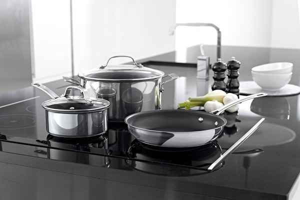 قیمت سرویس قابلمه استیل نچسب کف لیزری  + خرید باور نکردنی