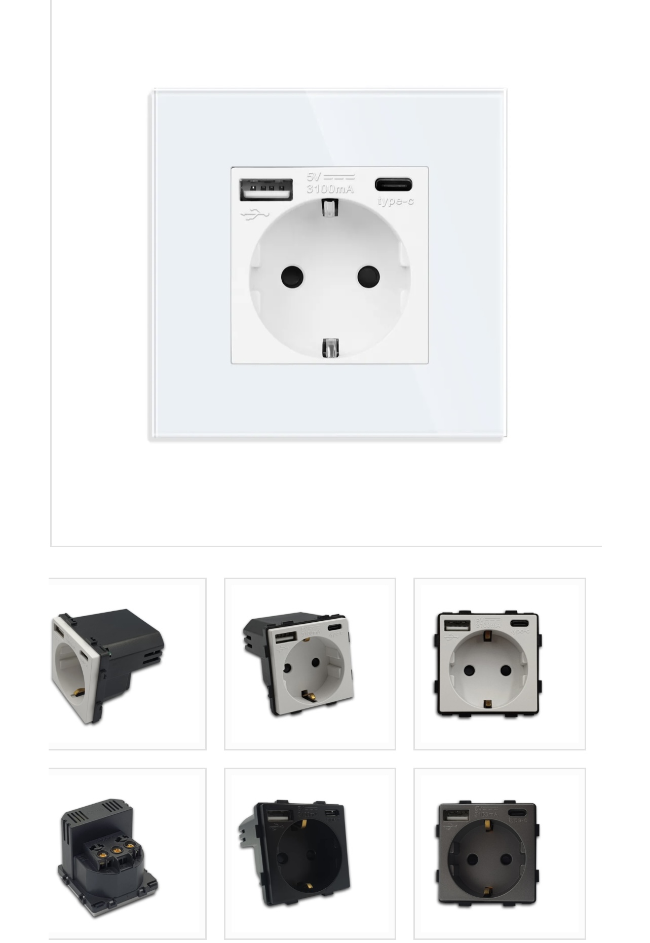 پریز چند کاره USB دار