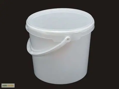 سطل پلاستیکی یک کیلویی