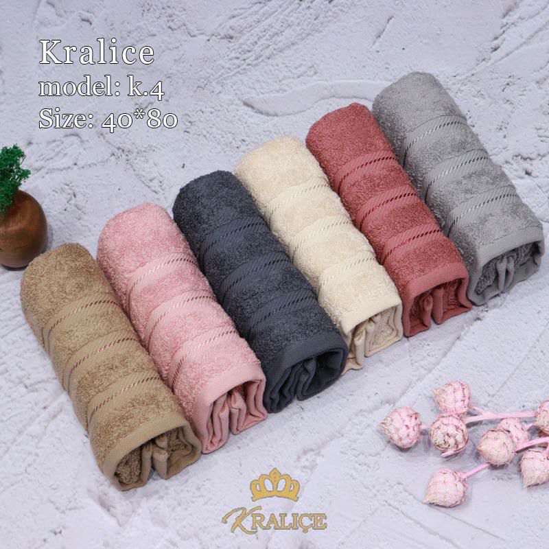 قیمت ارزان + فروش عمده حوله کرالیچه کد k4