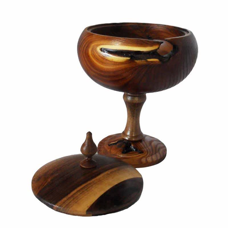 خرید شکلات خوری چوبی مدل عقیق کد 22