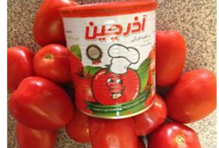 رب گوجه آذر ۸۰۰ گرمی
