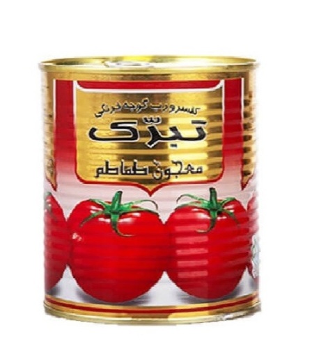 قیمت رب قوطی۸۰۰ گرمی تبرک