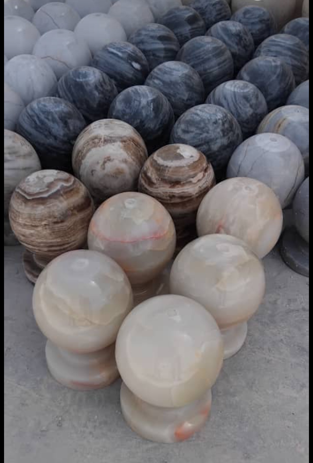 فروش عمده انواع گوی سنگی