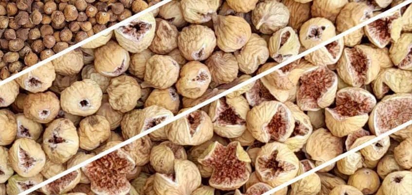قیمت انجیر خشک پرک و دانه درشت