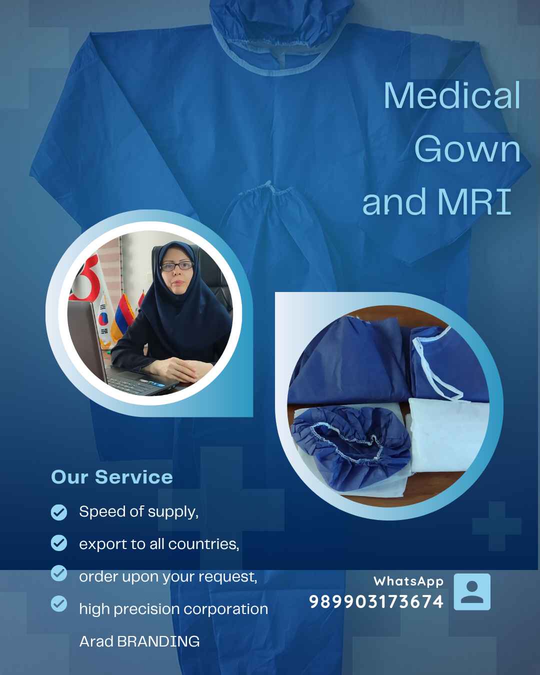 خرید گان بیمارستانی MRI