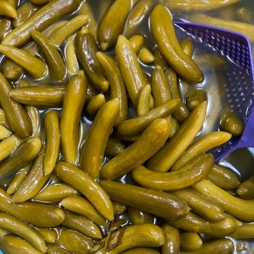 خیارشور سوپر ویژه تخمیری ریز و خوش طعم قیمت عالی