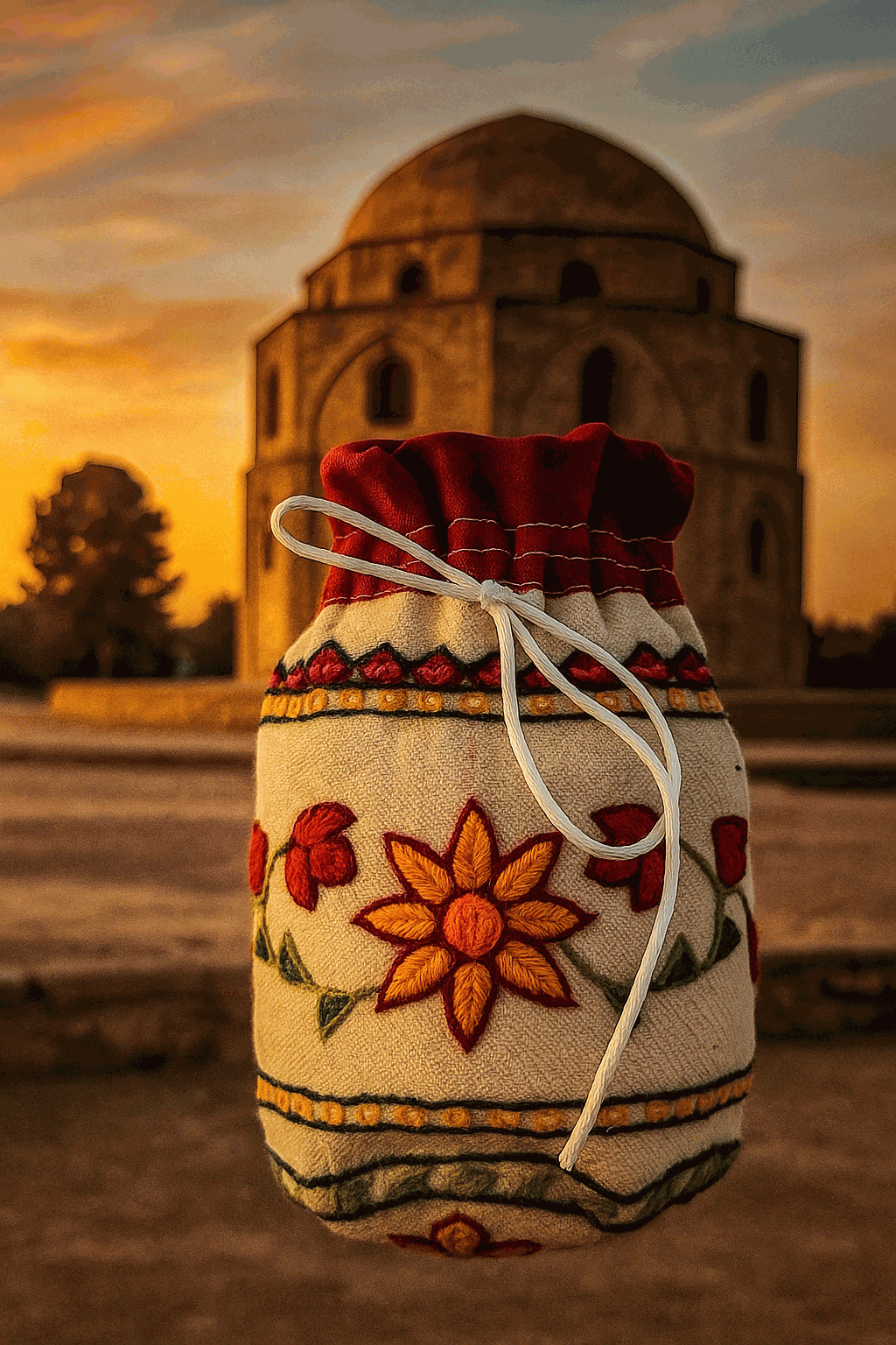 مفشوی صادراتی کرمان (کیسه جواهرات)