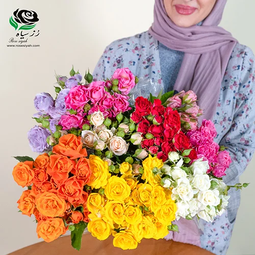 فروش عمده گل رز مینیاتوری