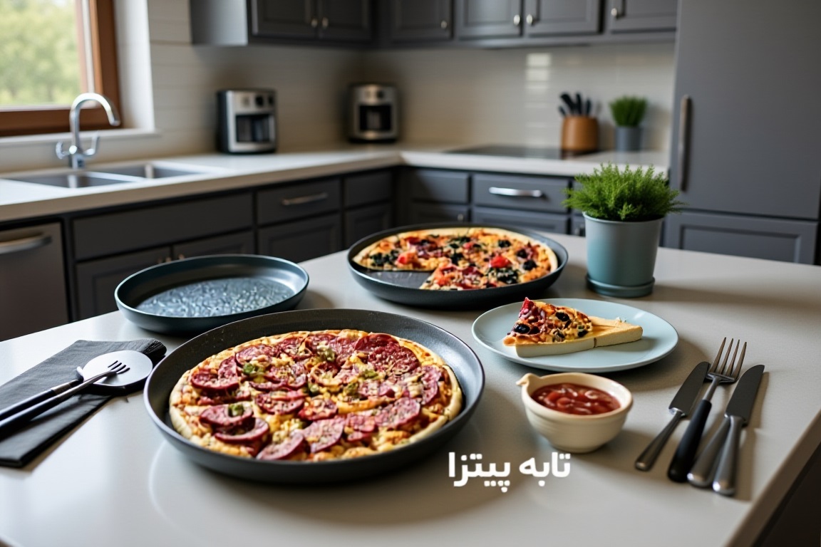 فروش عمده بشقاب تفلون پيتزا + تخفیف ویژه