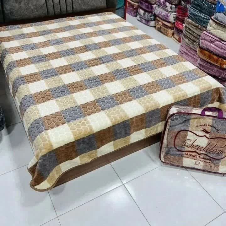 پتو شادیلون دونفره خشتی