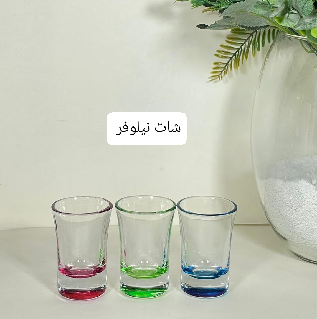خرید و قیمت شات بلوری مدل نیلوفر