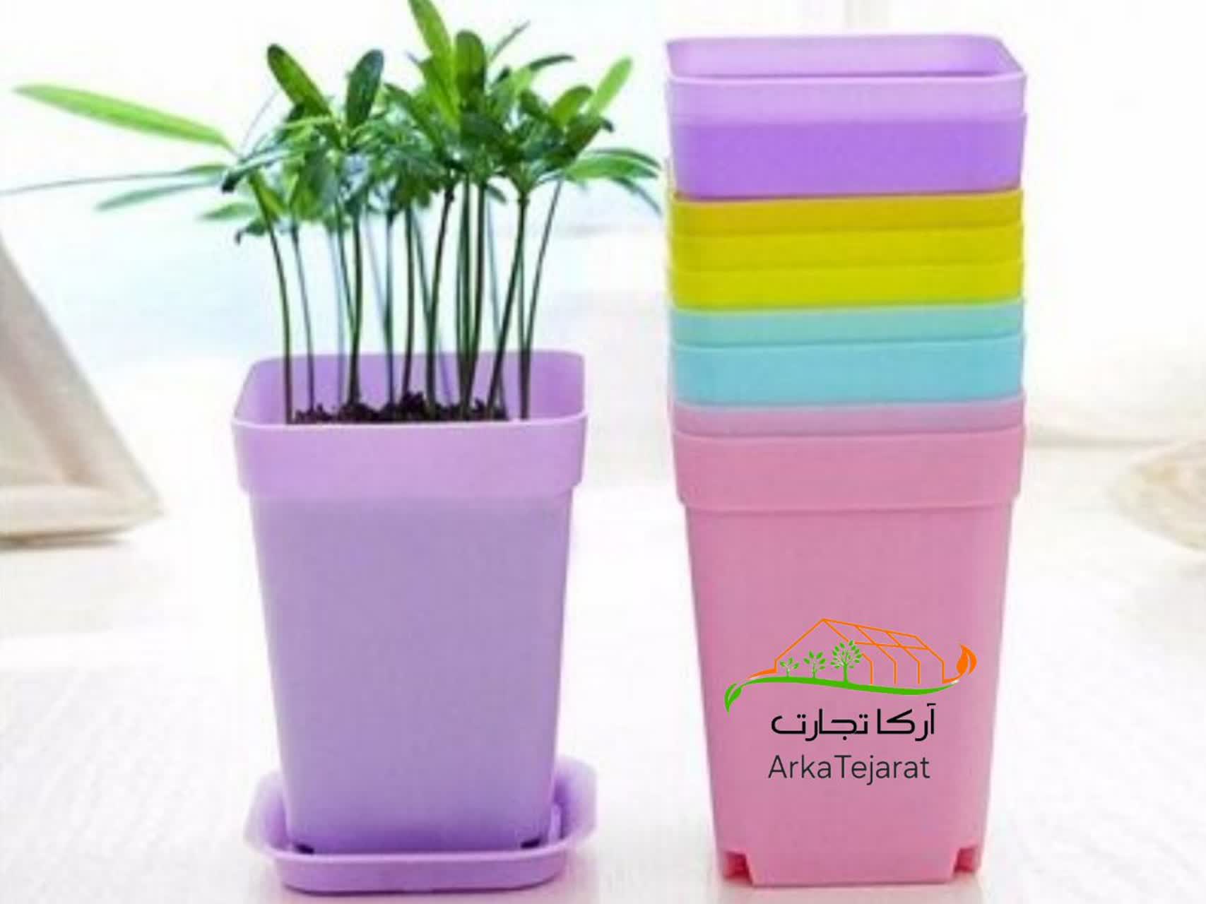خرید گلدان پلاستیکی جعبه ای فروش ویژه جشنواره