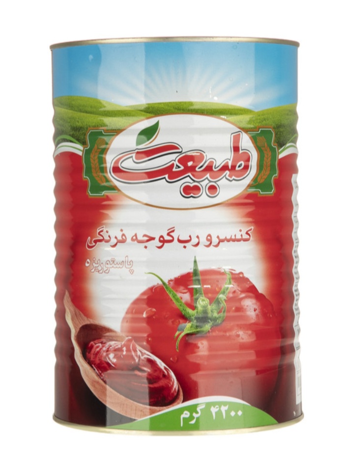 خرید رب گوجه طبیعت ۴ کیلویی