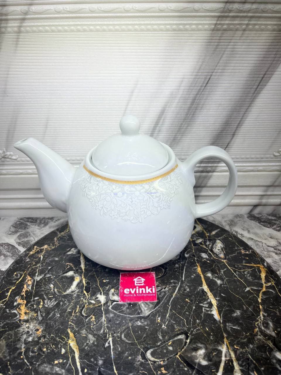 فروش قوری چینی دور طلایی پارس + قیمت