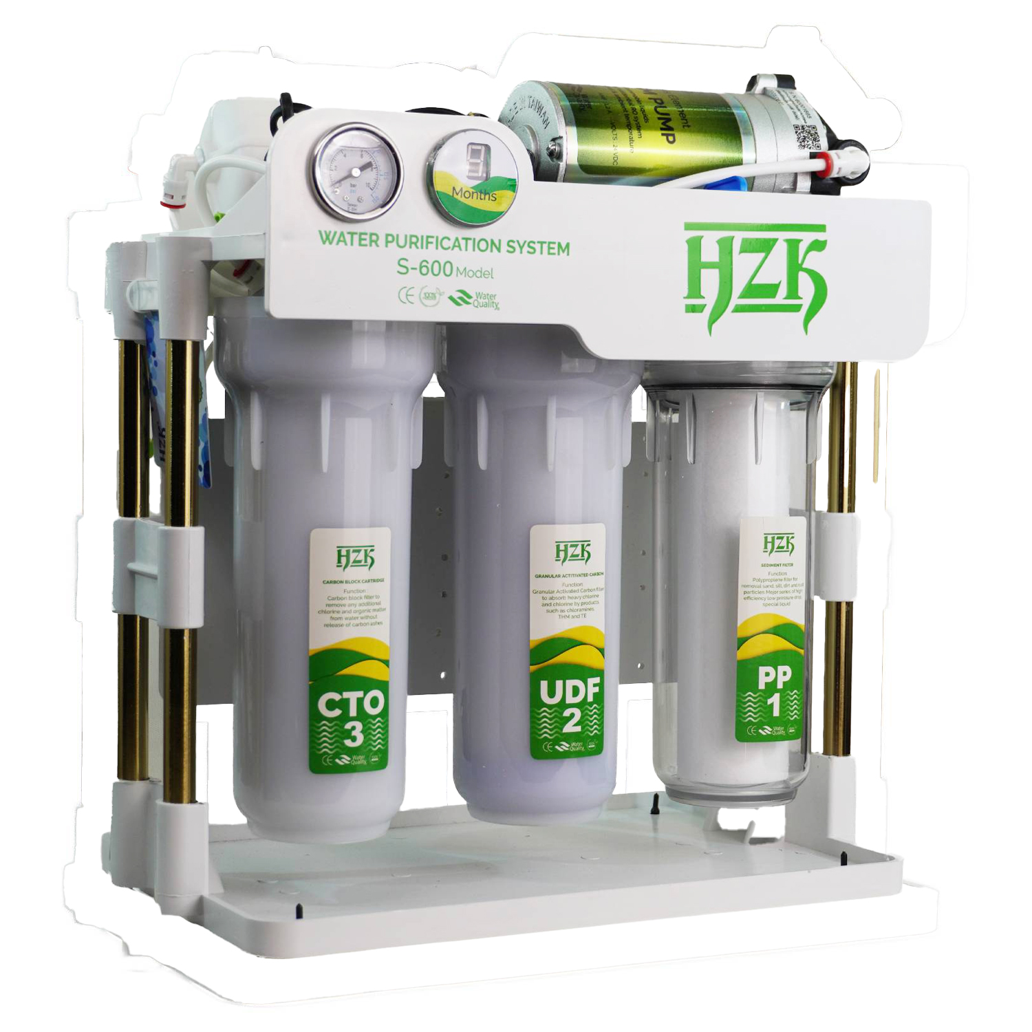 خرید دستگاه تصفیه آب خانگی HZK S600 + فروش با ضمانت