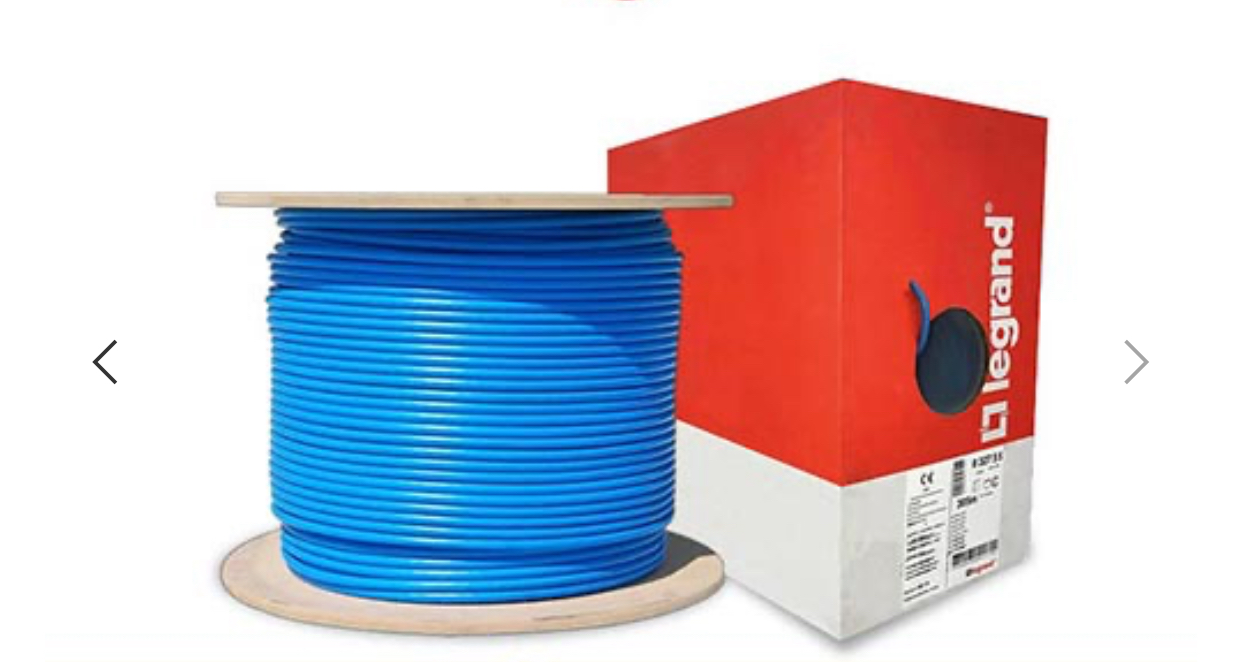 کابل شبکه cat6utp دارای تست پرمننت لگرند