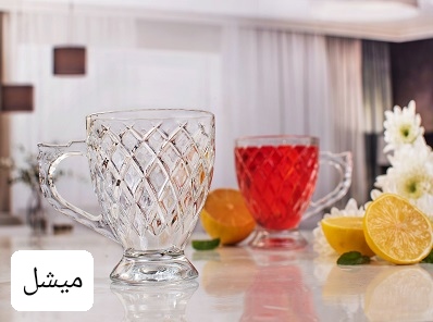 خرید و قیمت فنجان بلوری مدل میشل