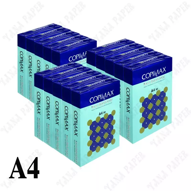 تحویل سریع با قیمت عمده پلکانی بر اساس حجم خرید کاغذ copy max A4