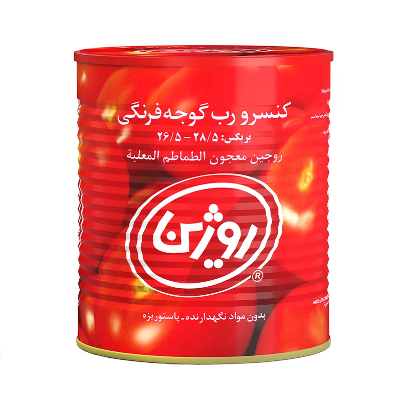 فروش رب گوجه فرنگی روژین