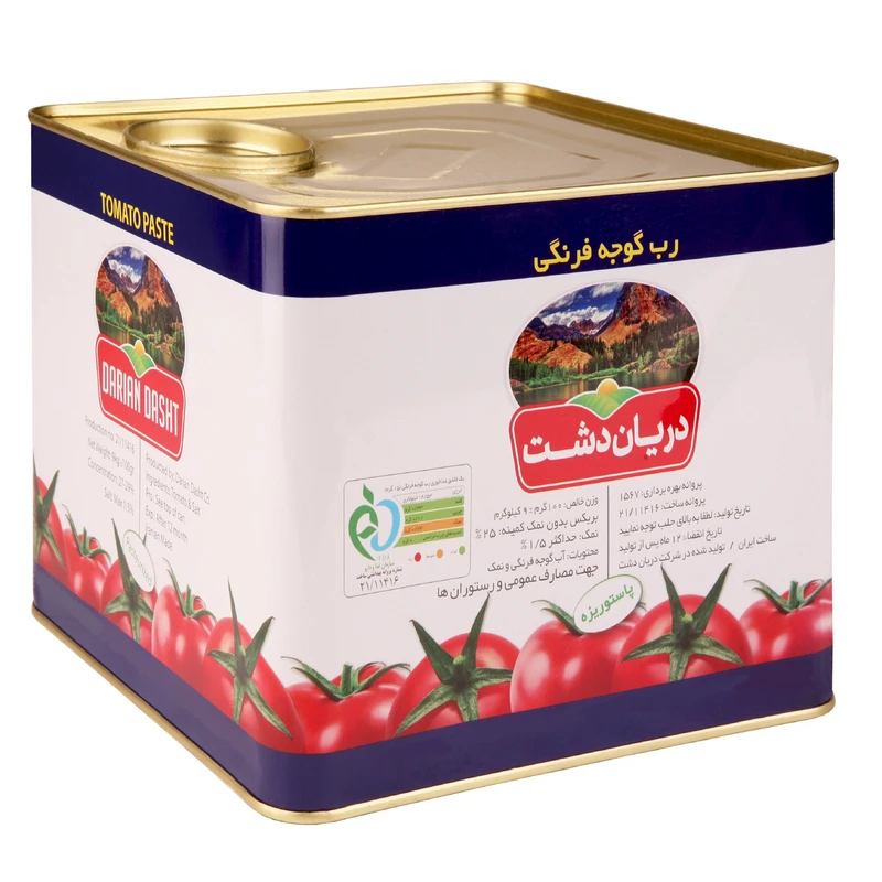 خرید رب گوجه دریان دشت