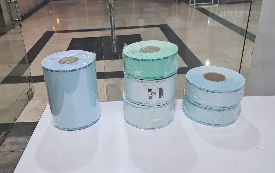 خرید کاغذ وی پک استریلیزاسیون بیمارستانی