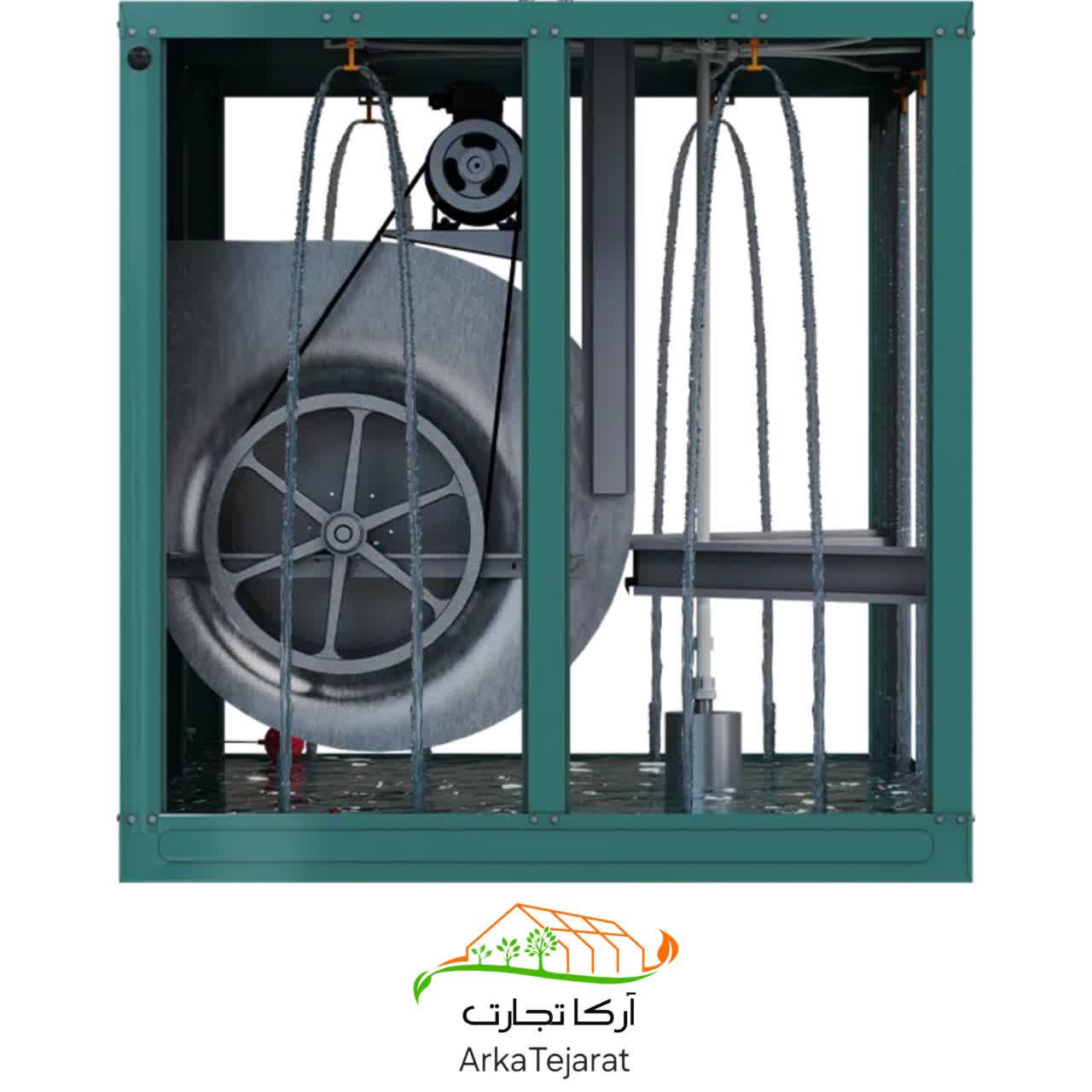 فروش کولر صنعتی سانتریفوژ + خرید بدون واسطه