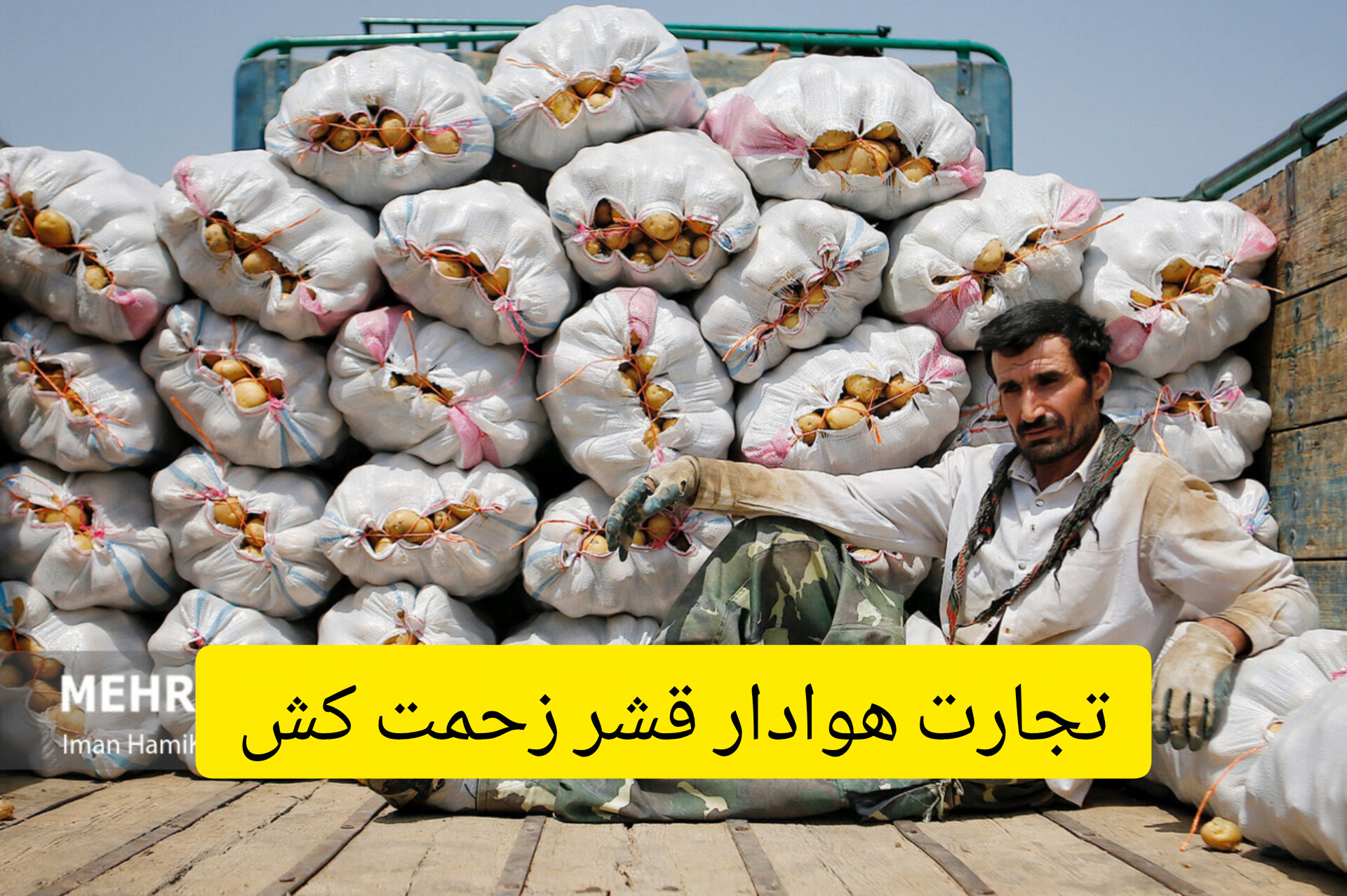 سیب زمینی جیلی همدان