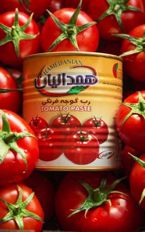 قیمت رب گوجه همدانیان با گوجه فرنگی تازه