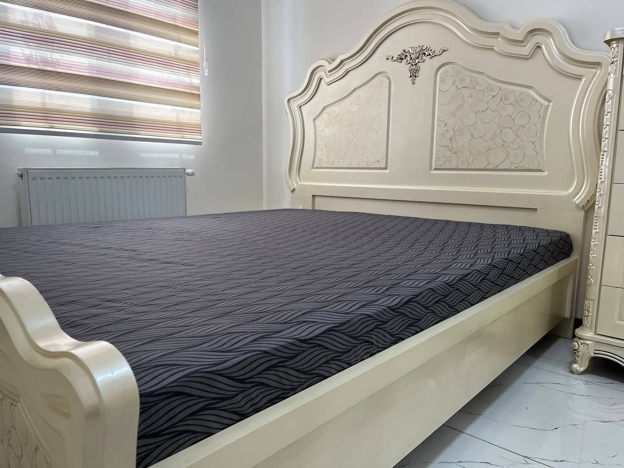 خرید به صرفه نیم ست یک نفره طرح لوزی ملحفه و روبالشتی