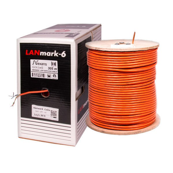 خرید عمده کابل شبکه  cat6 utp تمام مس